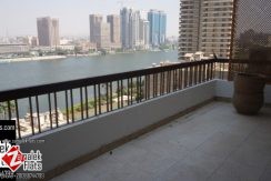 Nile View Semi Furnished Apt  For Rent In Prime Location