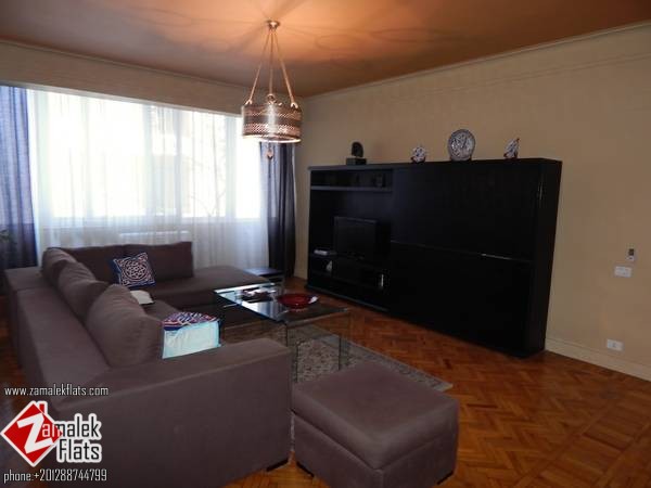 Modern Furnished Apartment For Rent In Zamalek