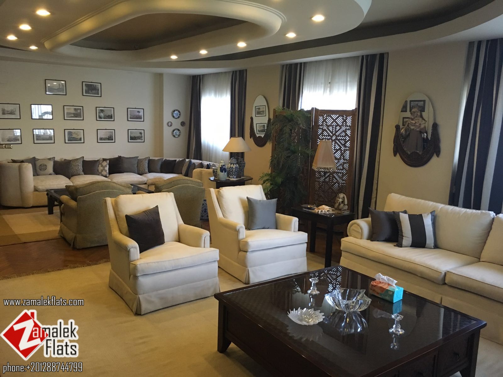 Luxury Furnished Apartment for Rent in Zamalek