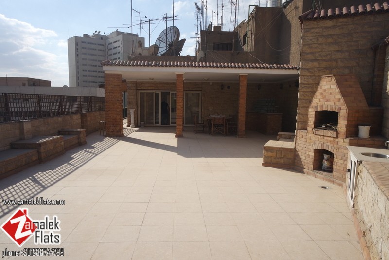 Large Penthouse For Rent In Zamalek