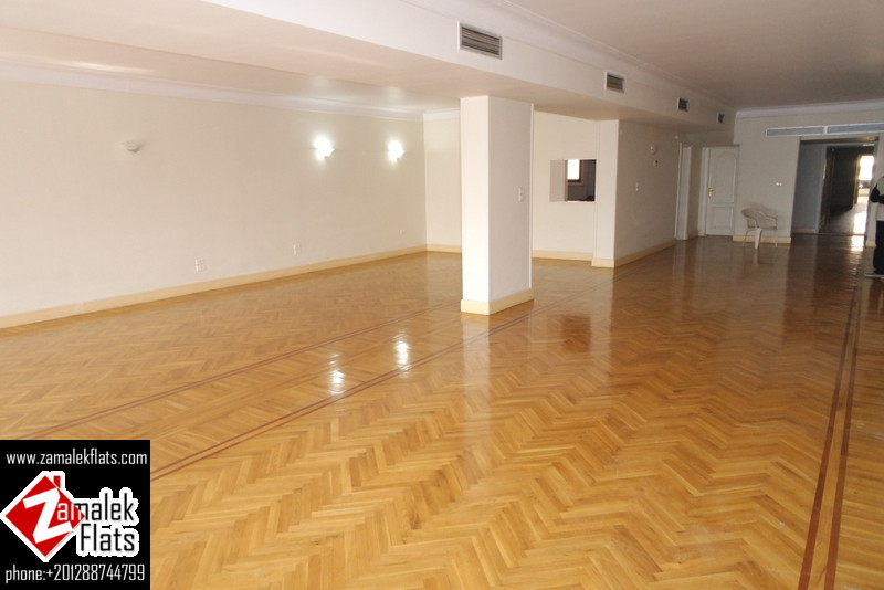 Large Unfurnished Apartment For Rent In North Zamalek