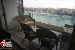 Nile View semi Furnished Apartment in zamalek