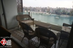 Nile View semi Furnished Apartment in zamalek