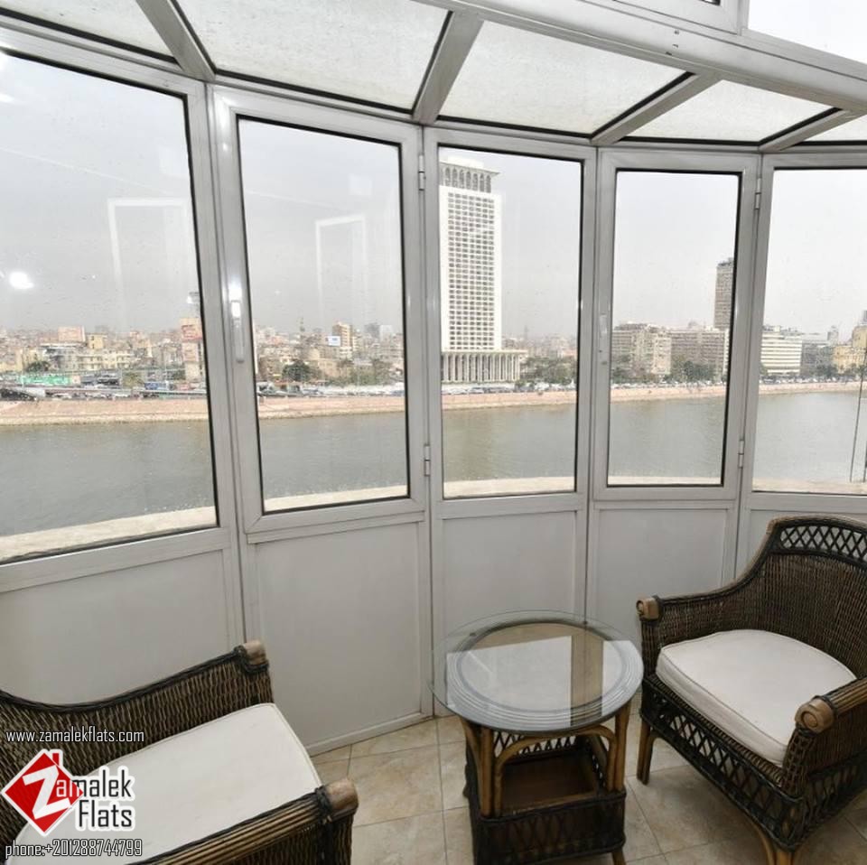 NILE VIEW-HIGH CEILING – APARTMENT IN SOUTH ZAMALEK