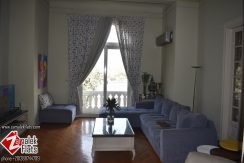 Luxury Partly Furnished High Ceiling Nile View 300 Sq Meters Apt