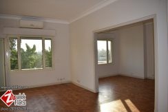 Semi Furnished High Ceiling South Zamalek Gezira Club View