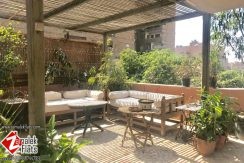 Penthouse with Large Terrace for Rent in Zamalek