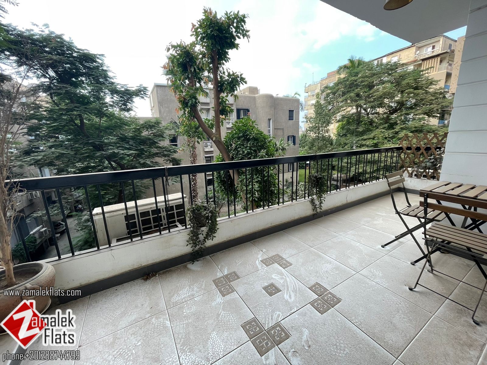 Spacious Furnished Apartment for Rent in Zamalek
