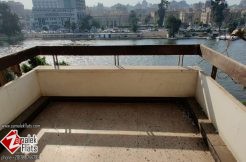 Unfurnished Apartment with Nile View for Rent in South Zamalek