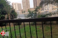 Nile View Duplex Apt With Private Garden For Rent