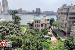 Quiet Furnished Apt with Nile View for Rent in Zamalek