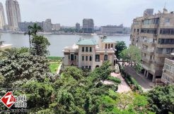 Quiet Furnished Apt with Nile View for Rent in Zamalek