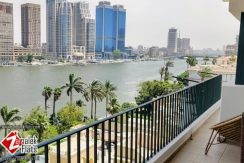 Nile View Furnished Apartment for Rent in Zamalek