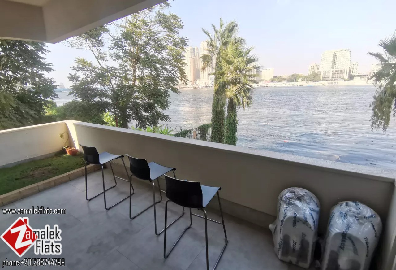 Modern Nile View Apartment for Rent in Zamalek