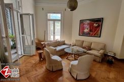 Nile View Apartment for Rent in Historical Building in Zamalek