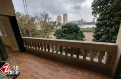 New Finished Unfurnished High Ceiling Nile View Apartment For Rent In Zamalek