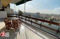 Furnished Nile View Apartment For Rent In Zamalek