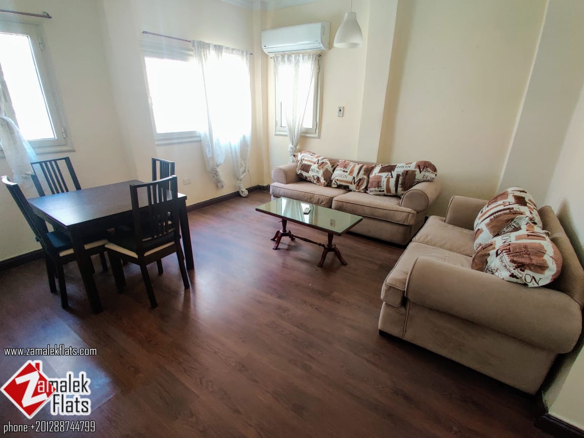 Well Finished Apartment For Rent In Zamalek