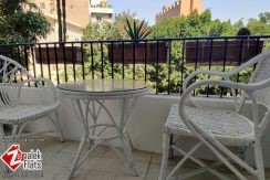 Bright Furnished Apartment with Balcony Beside Marriott