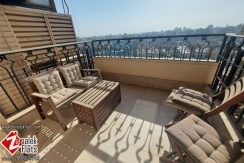 Nile and Gezira Club View Apartment for Rent in South Zamalek