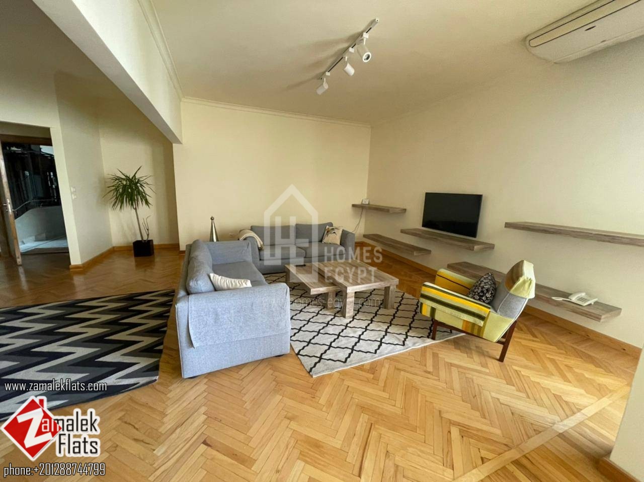 New Furnished and Newly Refurbished Apartment for Rent in Zamalek