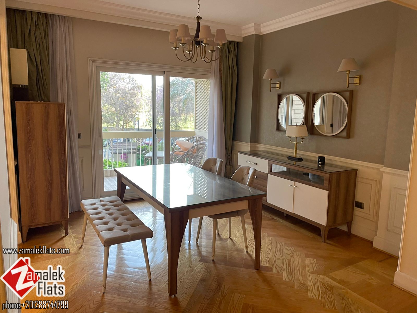 Green View Apartment for Rent in South Zamalek