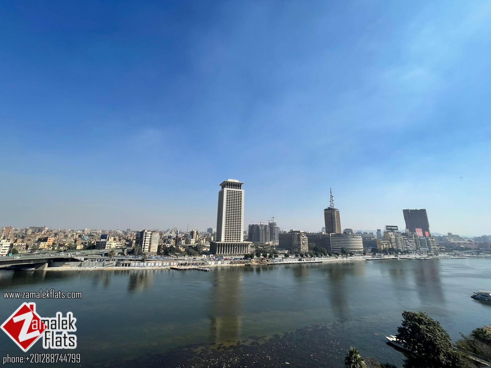 South Zamalek Nile View New Finished Apartment