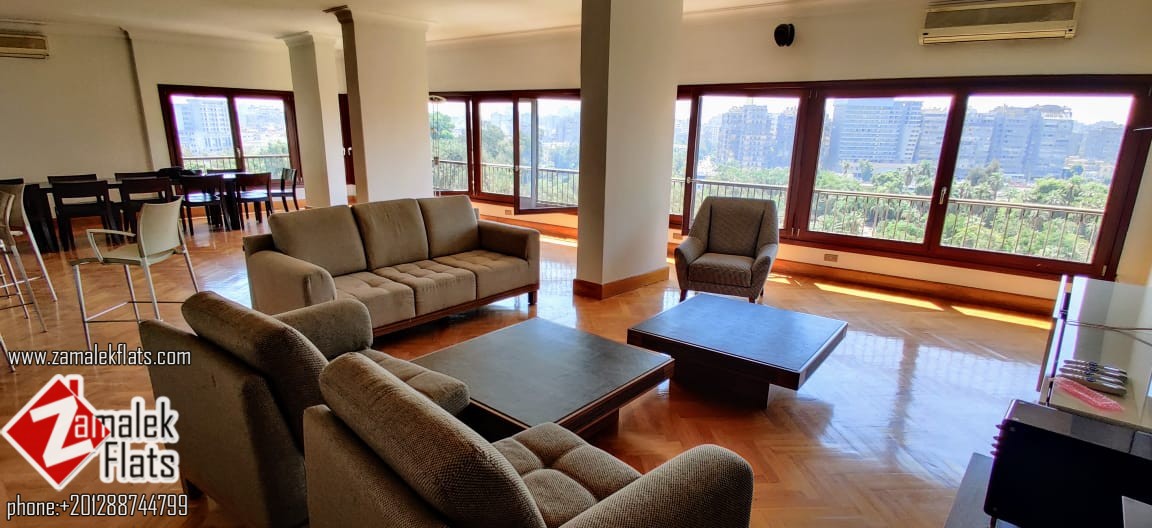 Modern Super Lux Apartment For Rent In South Zamalek