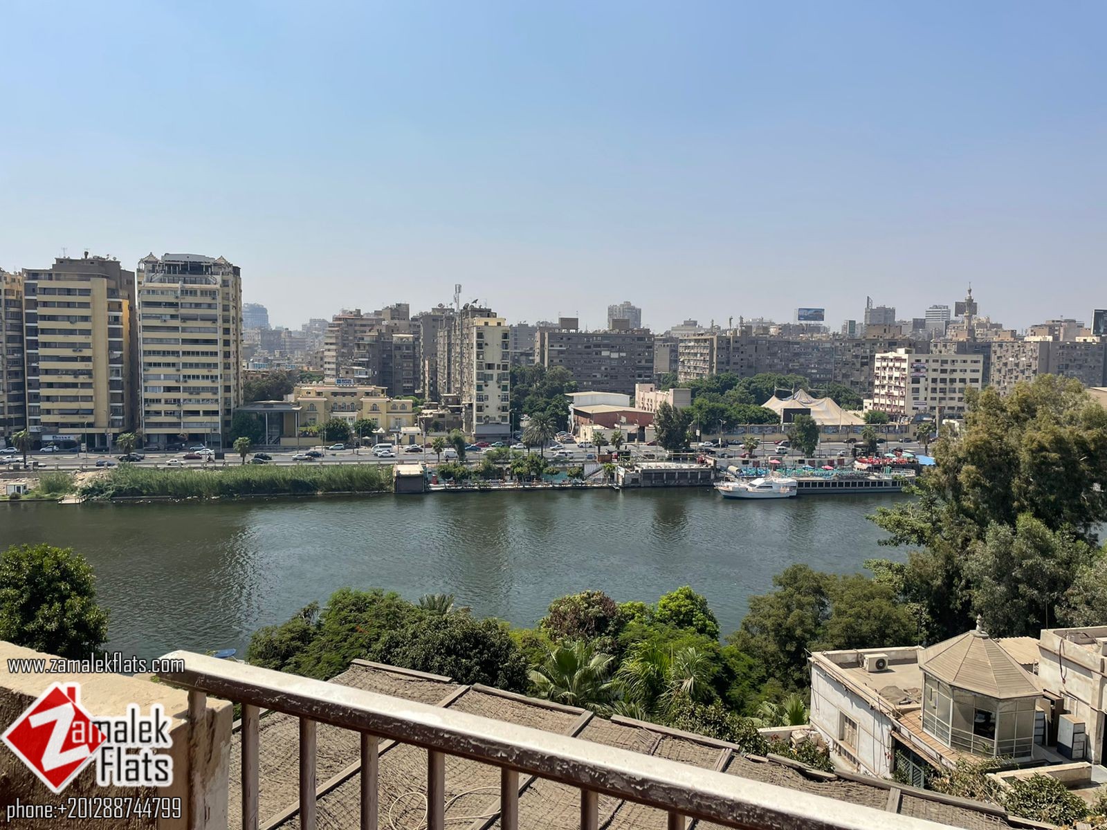 Nile View Modern Furnished Penthouse For Rent In South Zamalek