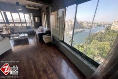 Panoramic Nile & Green View For Rent in South Zamalek