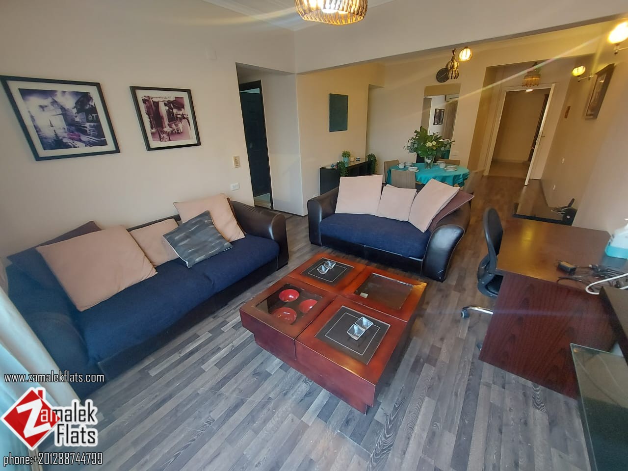 Furnished Apartment Ready to Move in for Rent in Zamalek