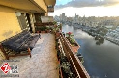 Nile And Gezira Club View Apartment For Rent In Zamalek