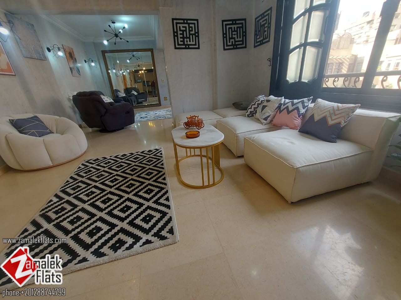 Fully Finished Apartment for Rent in North Zamalek