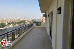 New Renovated Panoramic Nile View for Rent in Zamalek