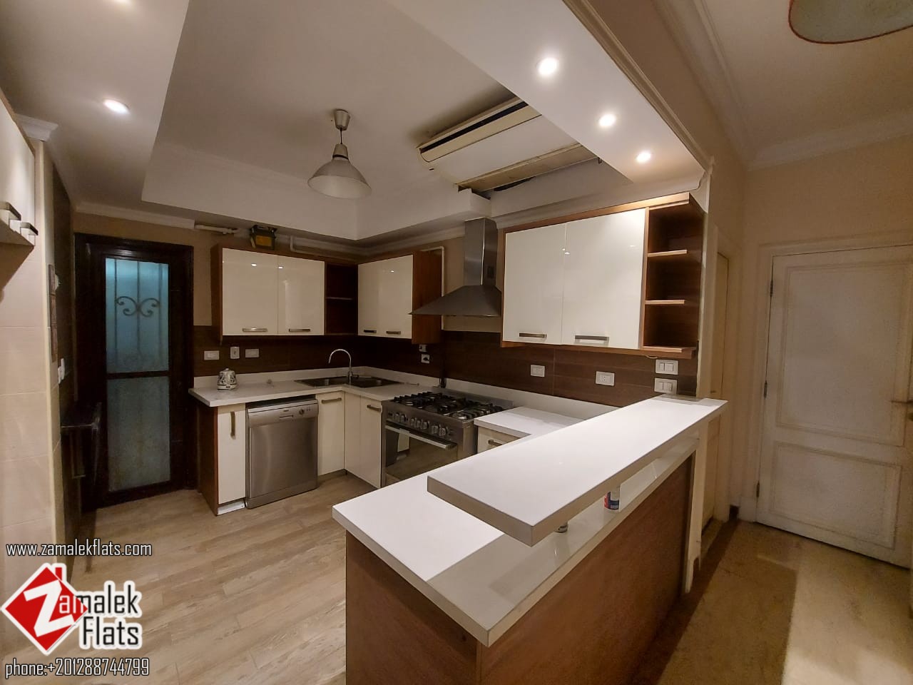 New Furnished Bright Apartment with Open Kitchen