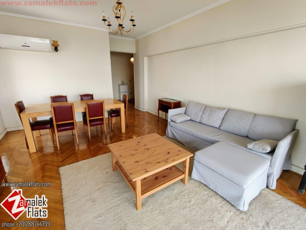Furnished Nile View Apartment For Rent In Zamalek