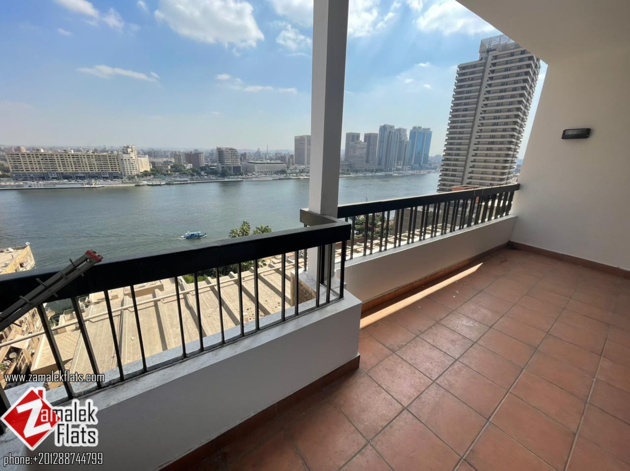 Nile View Apartment for Rent in Zamalek.