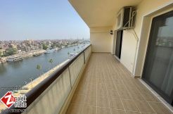Bright Nile View Semi-Furnished Apartment for Rent in Zamalek