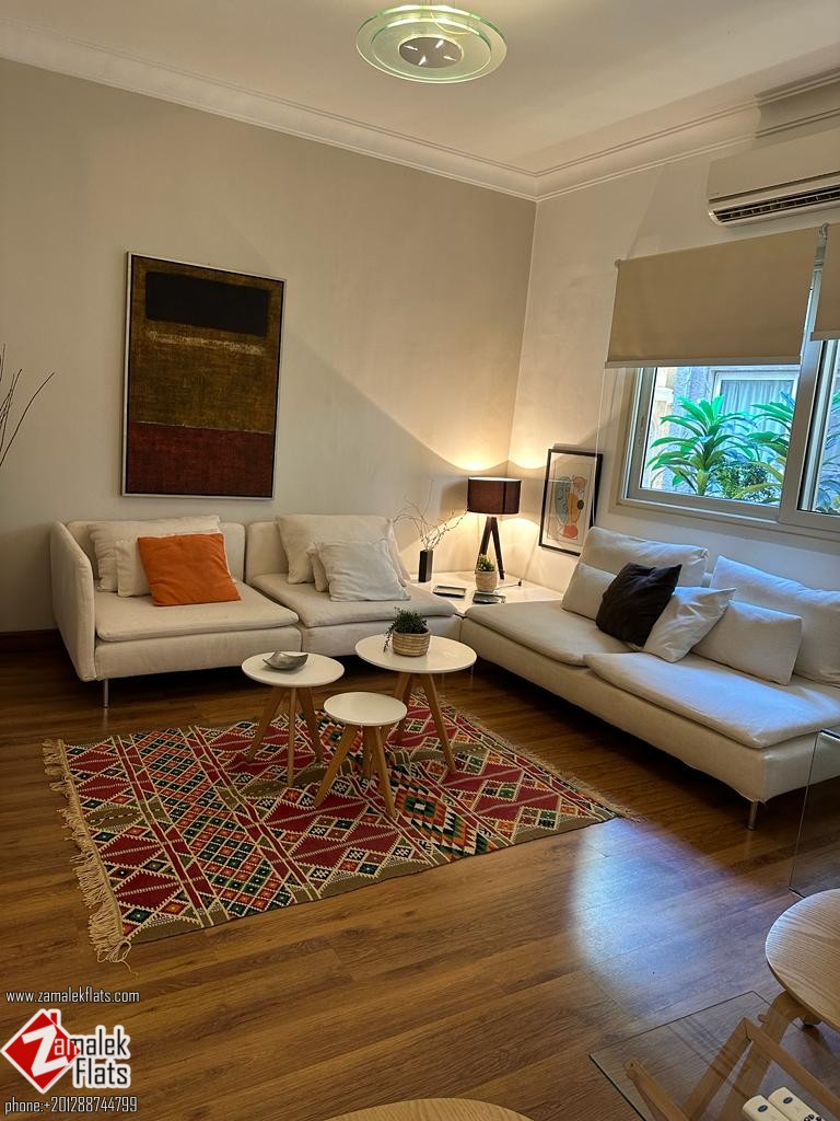 Ultra Modern with open kitchen Furnished Apartment for Rent in Zamalek
