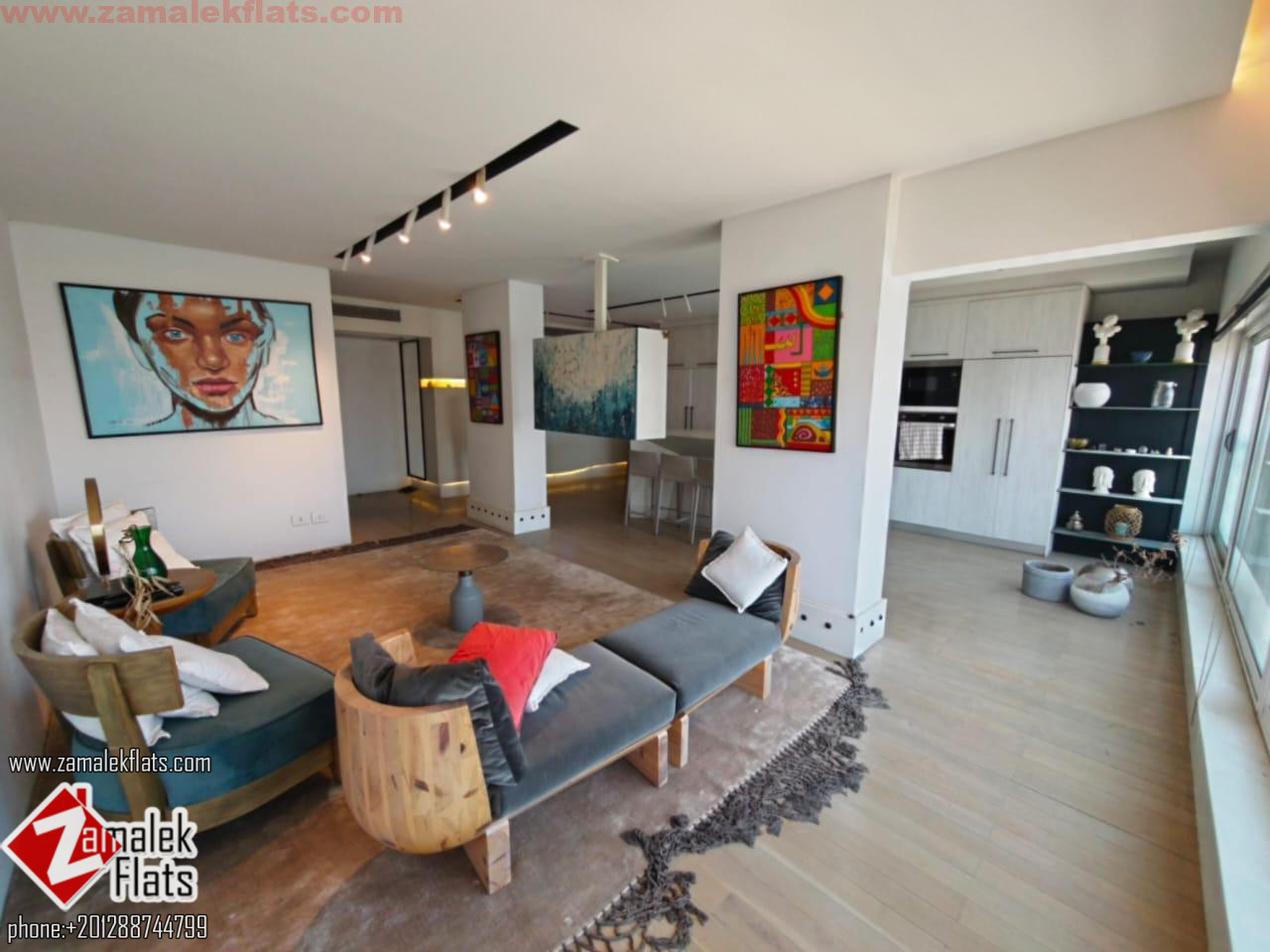 Nile View – Modern and Move-In Ready Apt. In Zamalek