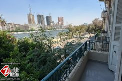 Newly Furnished Nile-View Apartment for Rent in South Zamalek