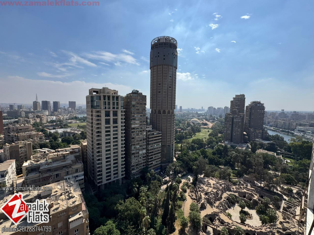 South Zamalek Panoramic View Brand New 3 Br First rent